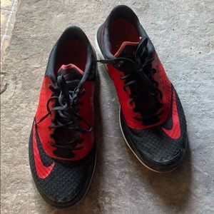 Men’s Red and Black Nike sneakers